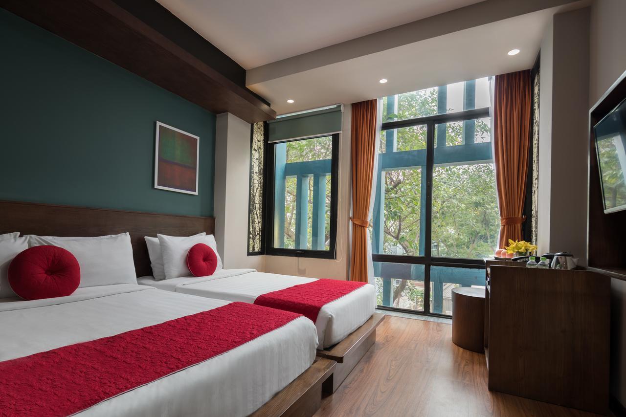 The Art Classic Hotel & Spa Hanoi Buitenkant foto